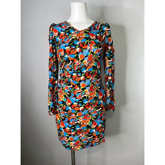 Zara Floral Print Mini Dress - Picture 2 of 7